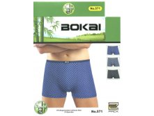 Трусы мужские Bokai 571 боксеры бамбук L-3XL 53.50 руб