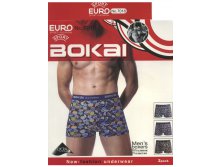 Трусы мужские Bokai 7018 боксеры хлопок L-3XL 69 руб