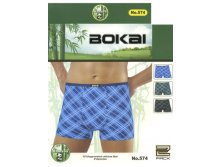 Трусы мужские Bokai 574 боксеры бамбук L-3XL 53.50 руб