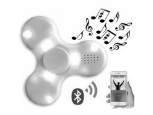 ИГРУШКА-АНТИСТРЕСС СПИННЕР SPINNER МУЗЫКАЛЬНЫЙ BLUETOOTH С LED ПОДСВЕТКОЙ БЕЛЫЙ 370РУБ