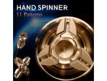 ИГРУШКА-АНТИСТРЕСС СПИННЕР SPINNER МЕТАЛЛИЧЕСКИЙ В КОРОБКЕ ЗВЕЗДА 230РУБ