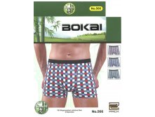 Трусы мужские Bokai 566 боксеры бамбук L-3XL 53.50 руб