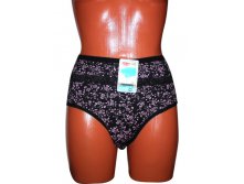 Женские трусы Qinshudani 8035 чёрные 45 руб