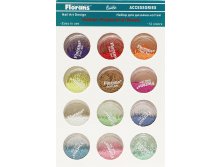 209 . -     Florans  Glass Beads 12 .   F-2105