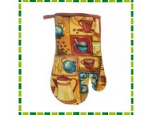 VETTA Kitchen Прихватка-варежка, полиэстер, 27см, "Coffee time" Артикул: ТК439304