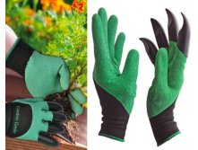 САДОВЫЕ ПЕРЧАТКИ С КОГТЯМИ ДЛЯ САДА GARDEN GENIE GLOVES 85руб