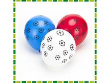 Футбол Шары воздушные 10шт, 12", резина , GC Design Артикул: ПУ528158