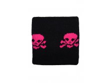 45 . - Pink Skulls On Black