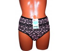 Женские трусы Qinshudani 8025 чёрные 45 руб