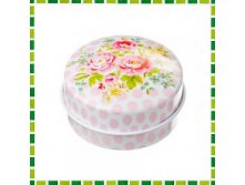 Бокс для мелочей, жесть, d4,5, h2,8см Артикул: ТИ416142