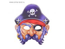 Маска карнавальная "Пират"