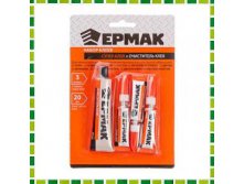 ЕРМАК Набор клея (1шт очиститель клея 20гр + 3шт супер-клей 3гр) Артикул: СР669166