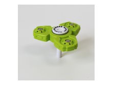 Игрушка-антистресс спиннер SPINNER на подставке Зеленый 90руб