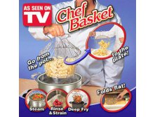 СКЛАДНАЯ РЕШЕТКА ШЕФ БАСКЕТ (CHEF BASKET) ДЛЯ ПРИГОТОВЛЕНИЯ ПИЩИ В КОРОБКЕ 190РУБ