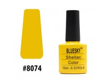74 . ( 18%) - - Bluesky Shellac Color 10ml #8074