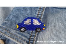 Оригинальные брошки ручной работы из бисера. 120 руб.