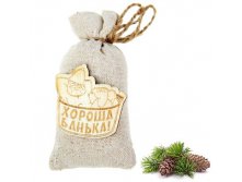 -15% Оберег для бани ароматизированный "Хороша банька!" пихтаОберег для бани ароматизированный "Хороша банька!" пихта Китай; 6 см &#215; 12,5 см &#215; 4 см; Текстиль, ароматическая эссенция, дерево; В боксе 600 шт. Арт.: 1105034 23.00 руб.