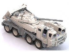 Военный тягач Арктика с танком - 765,31 руб