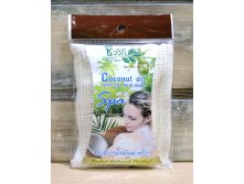 Мыло спа с кокосом BIO WAY (в джутовой мочалке) 75 г. 95руб