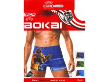 Трусы мужские Bokai 7025 боксеры хлопок L-3XL 62 руб