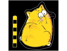 Наклейка на авто "Котэ" КОТЭ; Китай; 0,1 см &#215; 17 см &#215; 21 см; Бумага; В боксе 1000 шт. Арт.: 122585 15.00 руб.