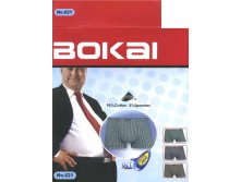 Трусы мужские Bokai 621 боксеры хлопок 5XL-8XL 78 руб