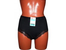 Женские трусы Qinshudani 8039 чёрные 45 руб