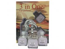 220 . - Car perfume Chanel "Egoiste Platinum" ( 3 in 1)