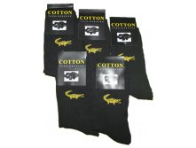 Мужские носки FashionSocks чёрные арт.883 хлопок 11 руб