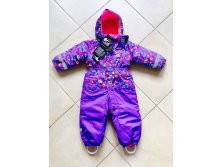 Теплый зимний мембранный комбинезон Valianly цвет Violet Fairy Tale. Размеры 80+6, 86+6, 92+6, 98+6, 104+6, 110+6. Цена Опт 2780 р