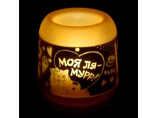 Светильник - свеча электронная "Моя ля-мур" КОТЭ; Китай; 7 см &#215; 7 см &#215; 7,5 см; Пластик, светодиоды; В боксе 288 шт. Арт.: 992255 79.00руб.