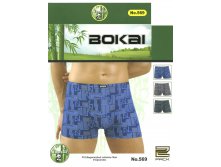 Трусы мужские Bokai 569 боксеры бамбук L-3XL 53.50 руб