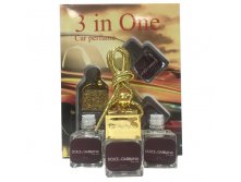 220 . - Car perfume D&G "The One" for men ( 3 in 1)