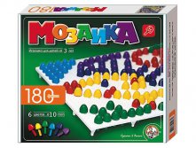 Десятое кор. Пластмассовая мозаика для детей, 180 элементов - 119,95 руб