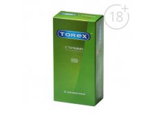 Презервативы Torex С точками, упаковка 12 шт Torex; Россия