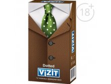 Презервативы VIZIT Dotted точечные 12 шт. Vizit; Германия