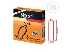 Презервативы Sico XXL увеличенного размера 3 шт. Sico; Германия