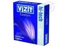 Презервативы VIZIT HI-TECH Comfort комфорт оригинальной формы 3 шт. Vizit; Германия
