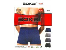 Трусы мужские Bokai 9017 боксеры хлопок L-3XL 69 руб