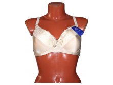 Бюстгальтеры Xiangnaixin 374 с поролоном с косточкой 95D-105D бежевые 104 руб