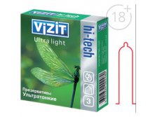 Презервативы VIZIT HI-TECH Ultra light ультратонкие 3 шт. Vizit; Германия