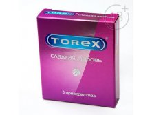Презервативы Torex Сладкая любовь, упаковка 3 шт Torex; Россия