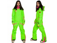 Комбинезон 18 TWIN ONE COLOR 3714/22 Лайм-Цикламен