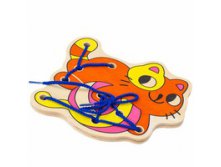 Шнуровка "Кот" Цена	82	рублей
