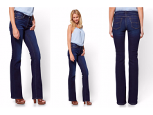 1390  SO*O JE*NS - CURVY BOOTCUT - BLUE TEASE WASH