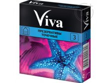 Презервативы Viva точечные 3 шт. Viva; Малайзия