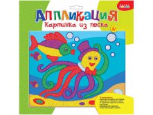 Дрофа Картинка из песка 2729 Осьминожек - 110,95 руб