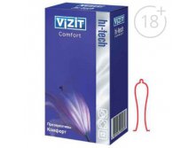 Презервативы VIZIT HI-TECH Comfort комфорт оригинальной формы 12 шт. Vizit; Германия; 12,5 см &#215; 6,5 см &#215; 3,5 см; В боксе 4 набора. Арт.: 1817855 285.38 руб.