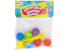 Шнуровка "Шарики радуга" Цена	131	рублей