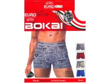 Трусы мужские Bokai 778 боксеры хлопок L-3XL 62 руб